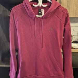 Adidas Women's Fuchsia Hoodie